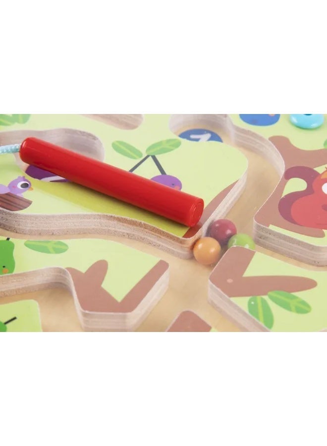 Tooky Toy Montessori Wooden Maze - Tree - Image 3
